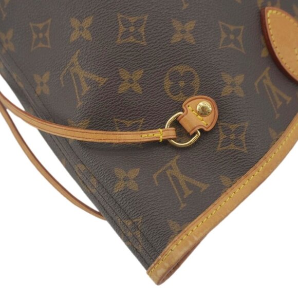 Louis Vuitton  Neverfull MM Monogram Canvas Shoulder Bag Brown - Picture 4 of 14